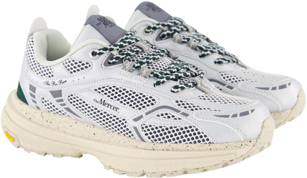Mercer Amsterdam Dames The Re-Run Vibram Grijs Metallic