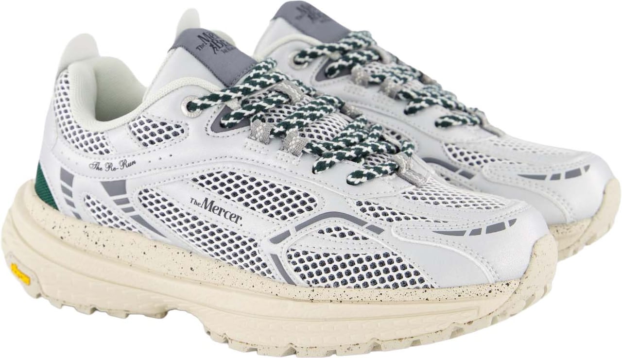 Mercer Amsterdam Dames The Re-Run Vibram Grijs Metallic