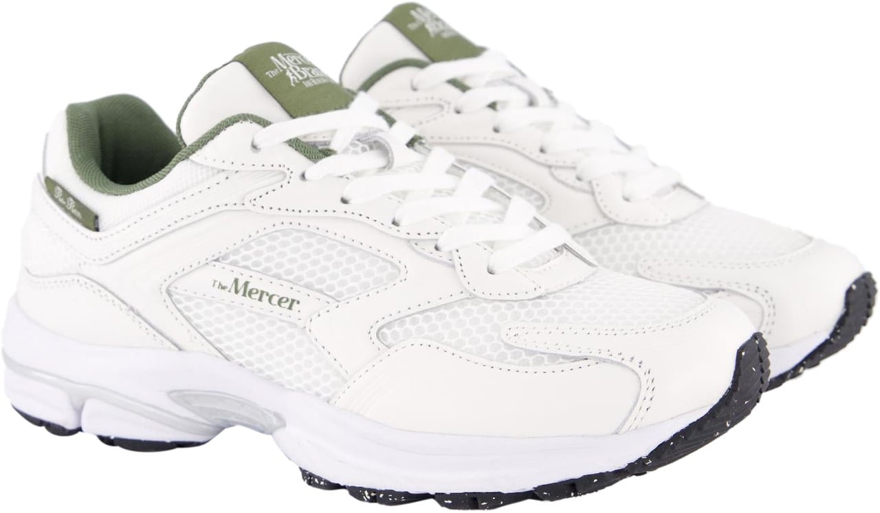 Mercer Amsterdam Dames The Re-Run Next Gen Wit/Groen Wit