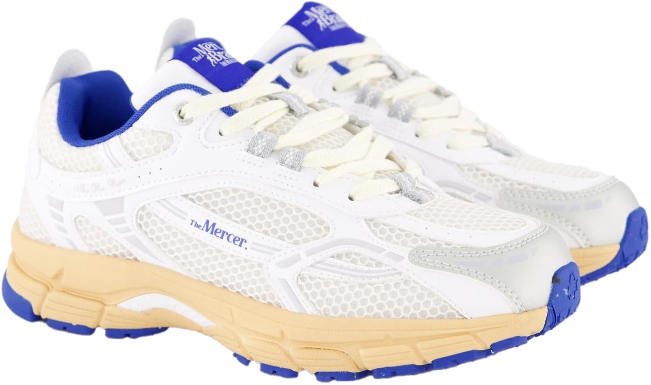 Mercer Amsterdam Dames The Re-Run Grape Wit/Blauw Wit