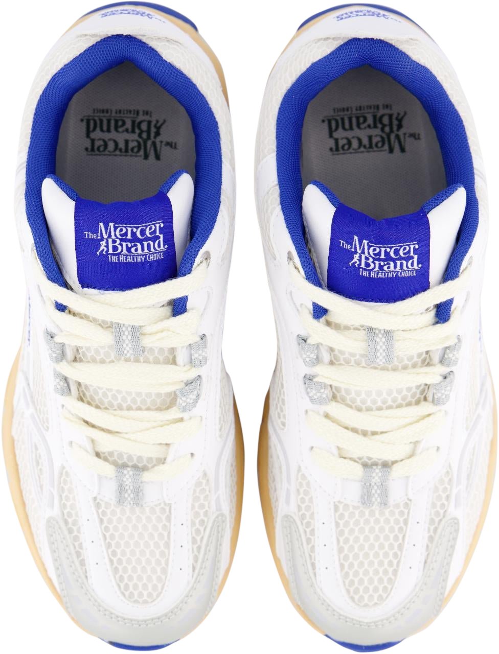 Mercer Amsterdam Dames The Re-Run Grape Wit/Blauw Wit