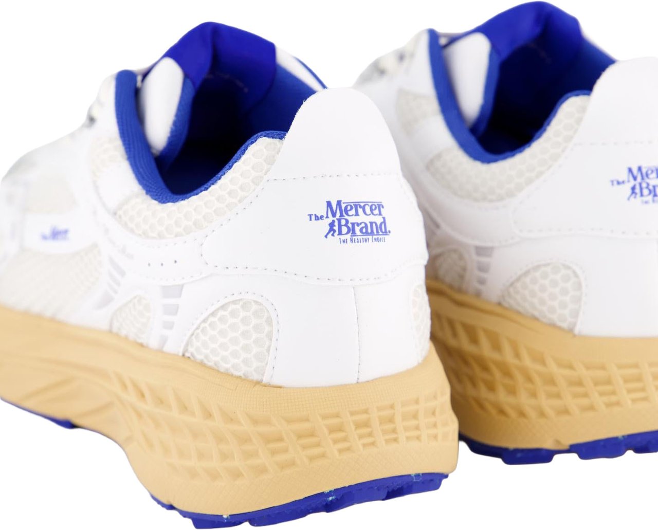 Mercer Amsterdam Dames The Re-Run Max Grape Wit/Blauw Wit