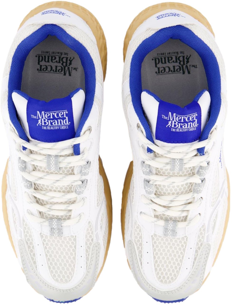 Mercer Amsterdam Dames The Re-Run Max Grape Wit/Blauw Wit