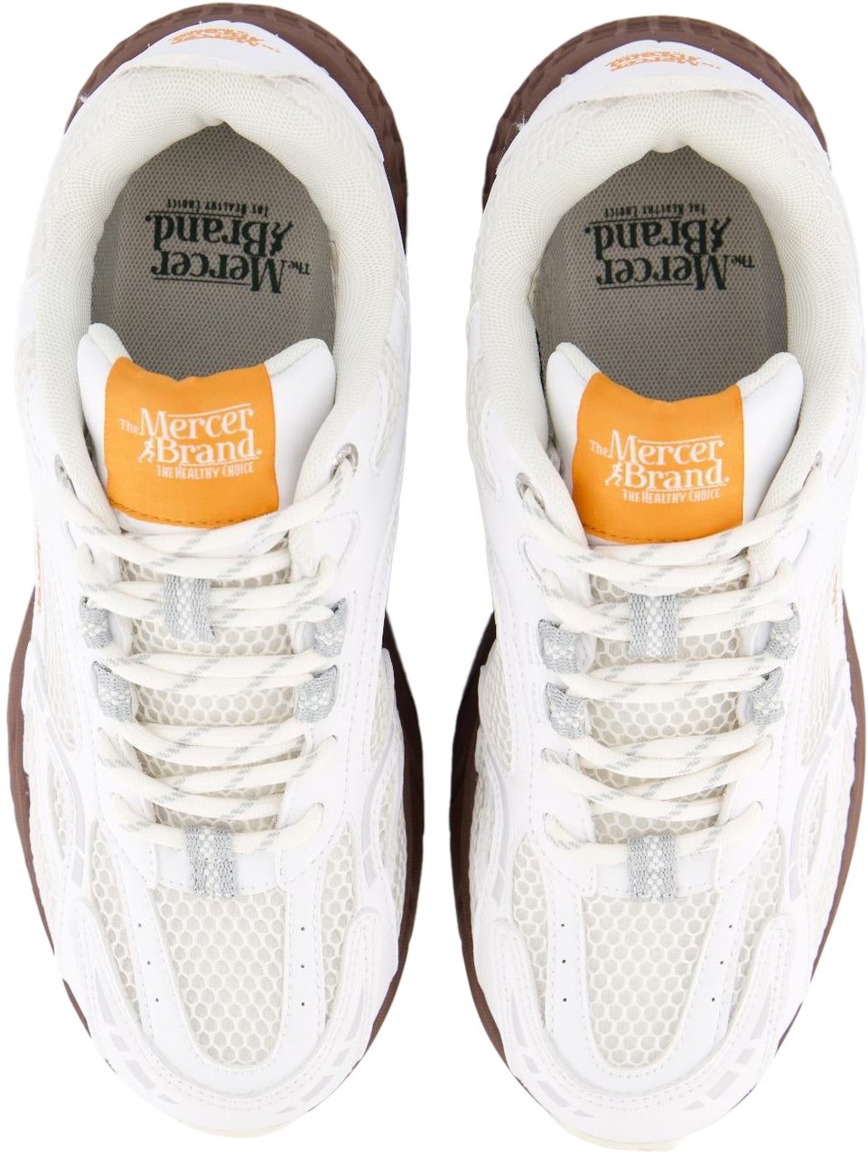 Mercer Amsterdam Dames The Re-Run Max Grape Wit/Bruin Wit