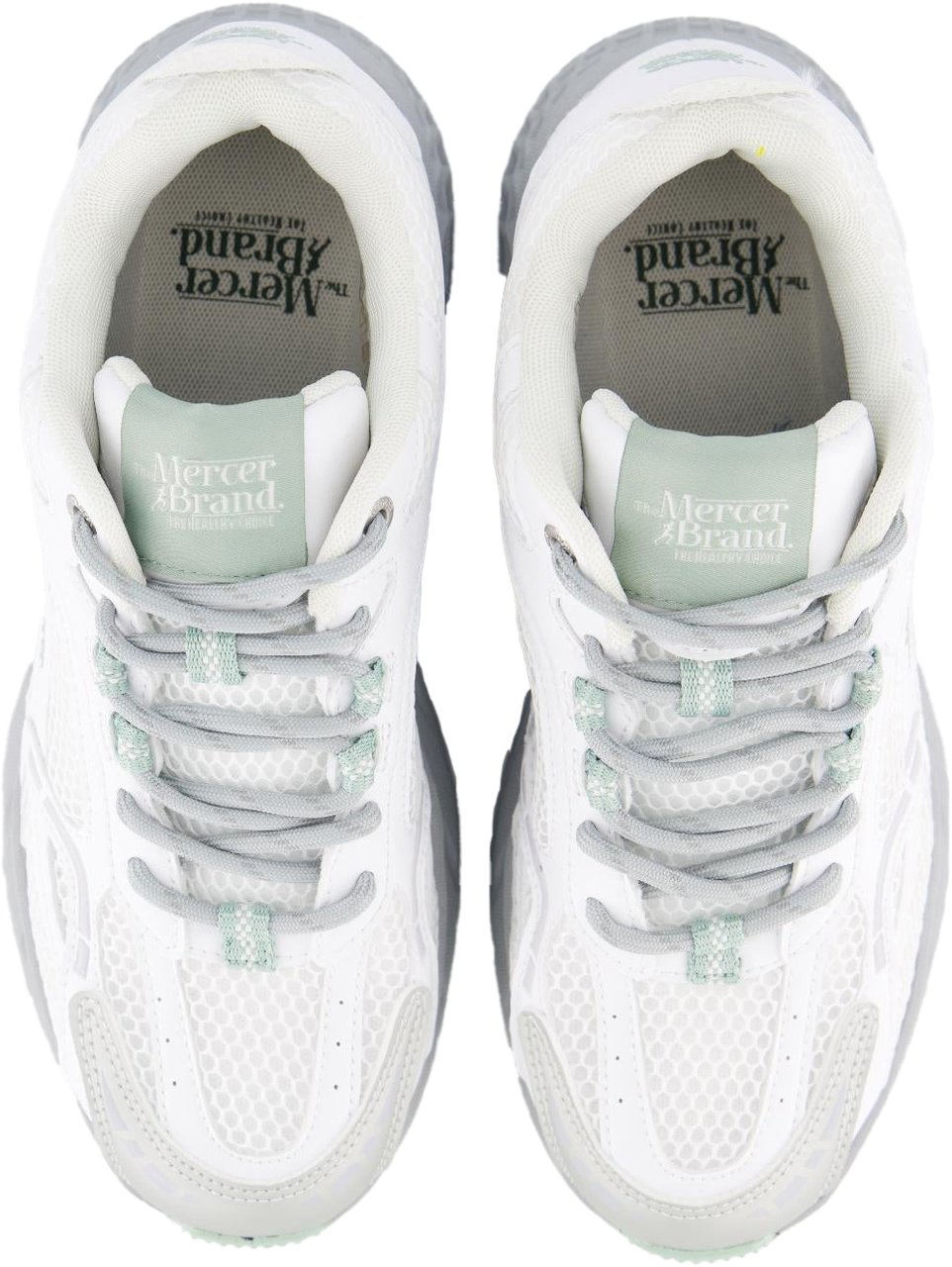 Mercer Amsterdam Dames The Re-Run Max Grape Wit/Grijs Wit