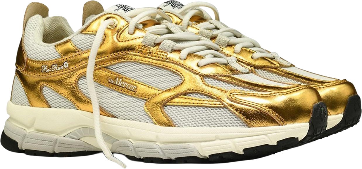 Mercer Amsterdam Mercer Dames Re-Run Pineapple 2.0 Metallic sneakers Metallic