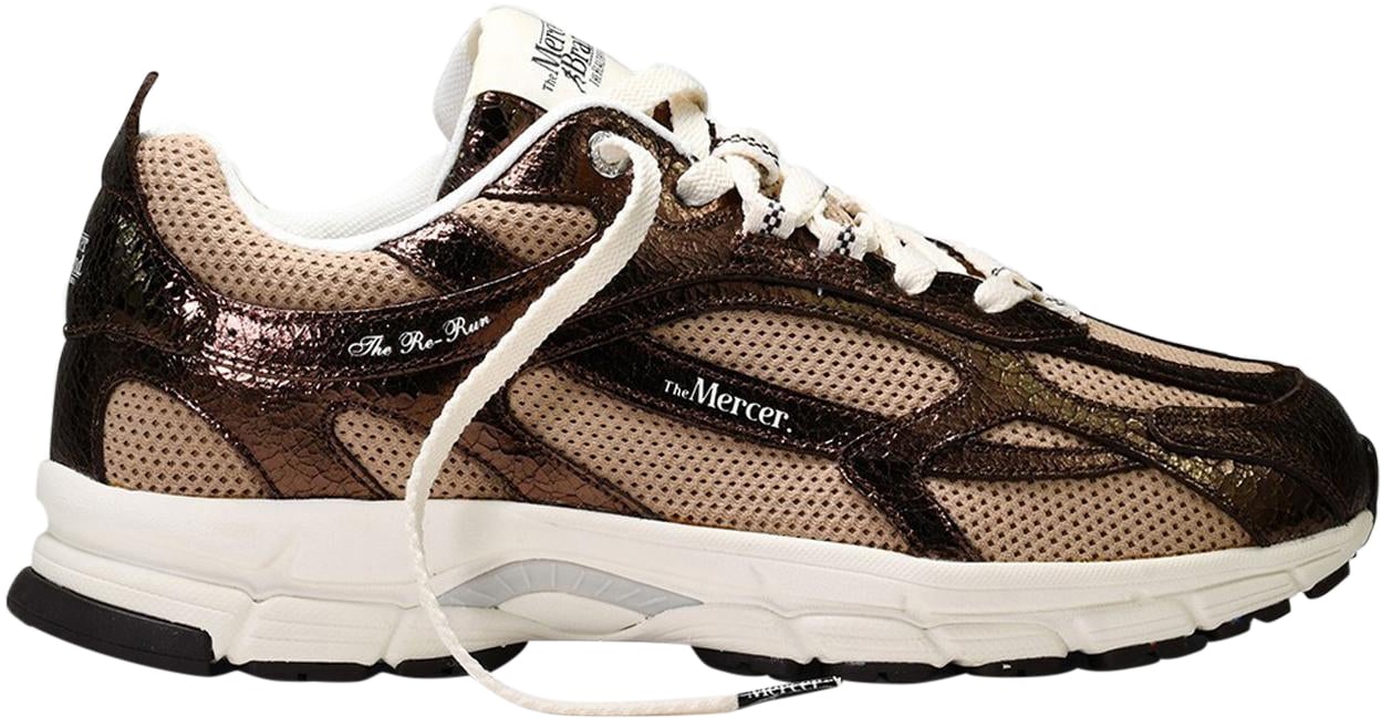 Mercer Amsterdam Dames The Re-Run Cracked Metallic