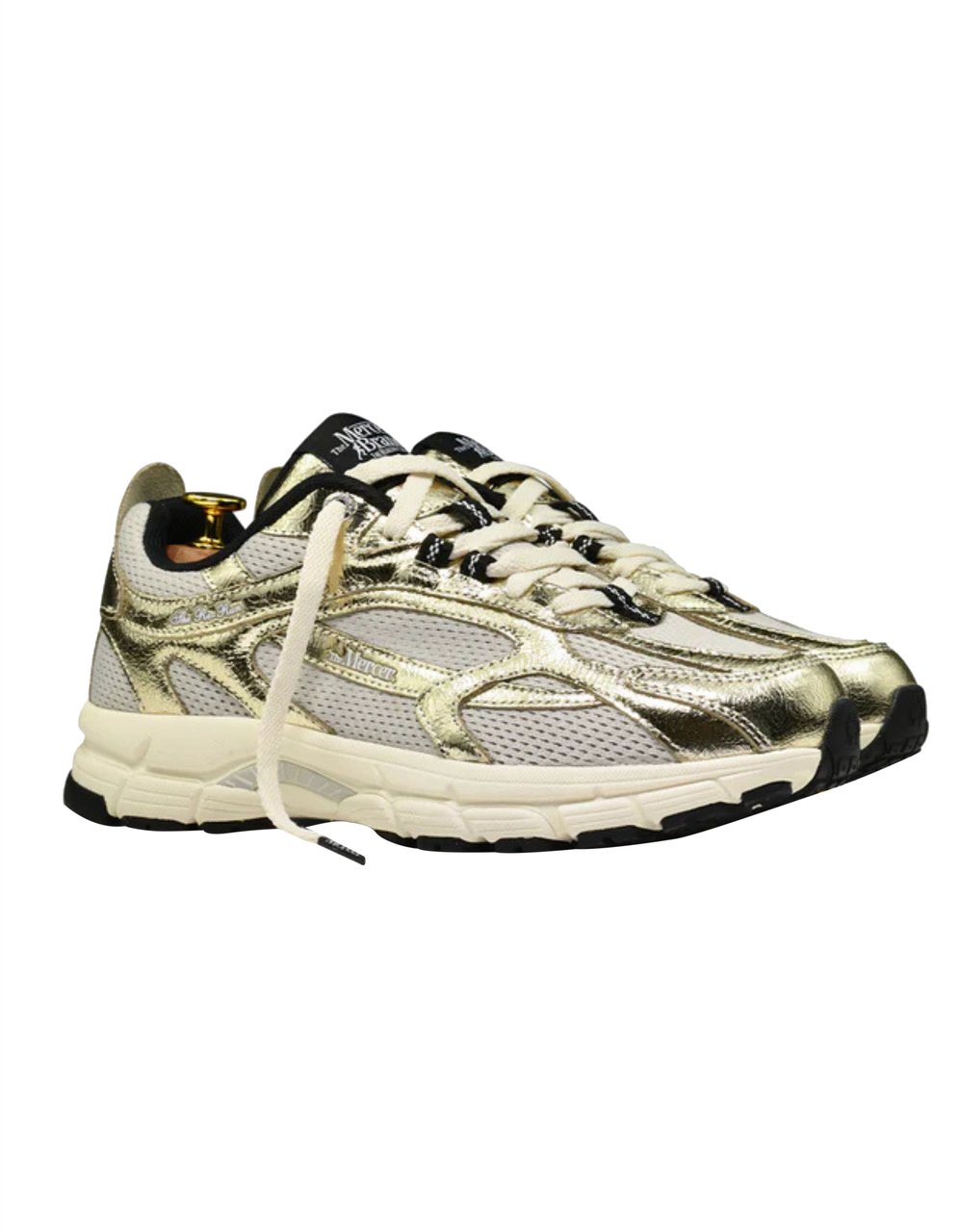 Mercer Amsterdam Mercer The Re-run Cracked Sneakers Goud Me253004 Goud