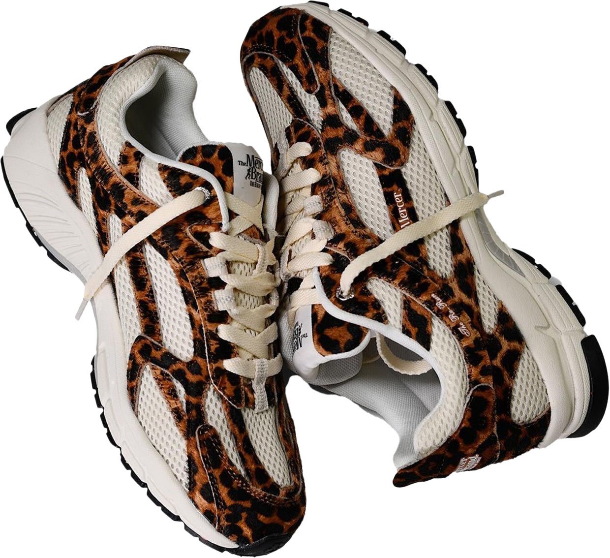Mercer Amsterdam Dames The Re-Run Leopard Wit