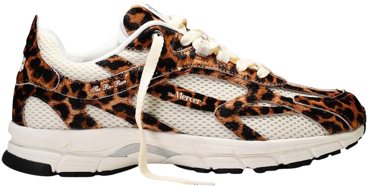 Mercer Amsterdam Dames The Re-Run Leopard Wit