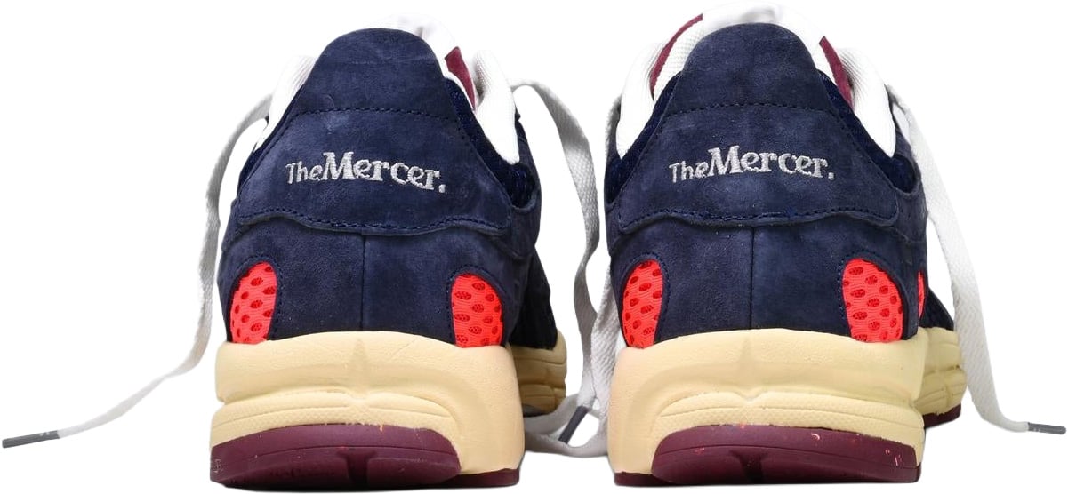 Mercer Amsterdam Mercer Dames The Re-Run Suede 2000 sneakers Blauw