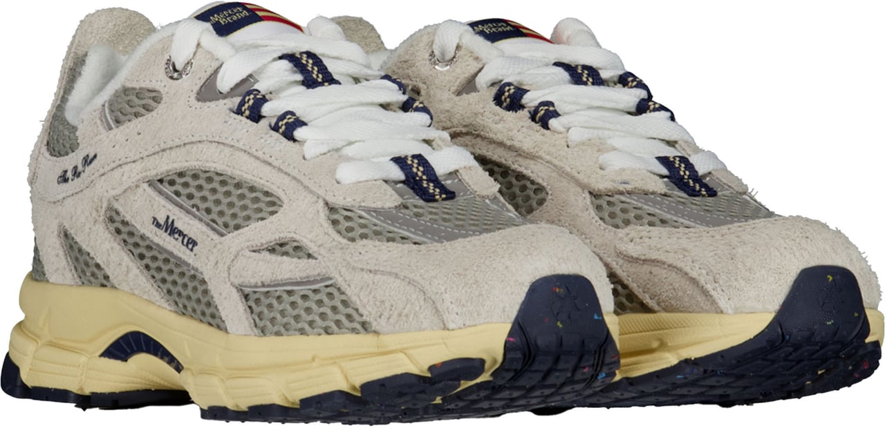 Mercer Amsterdam Mercer Re-run Americana Sneakers Off White Me253543 Wit