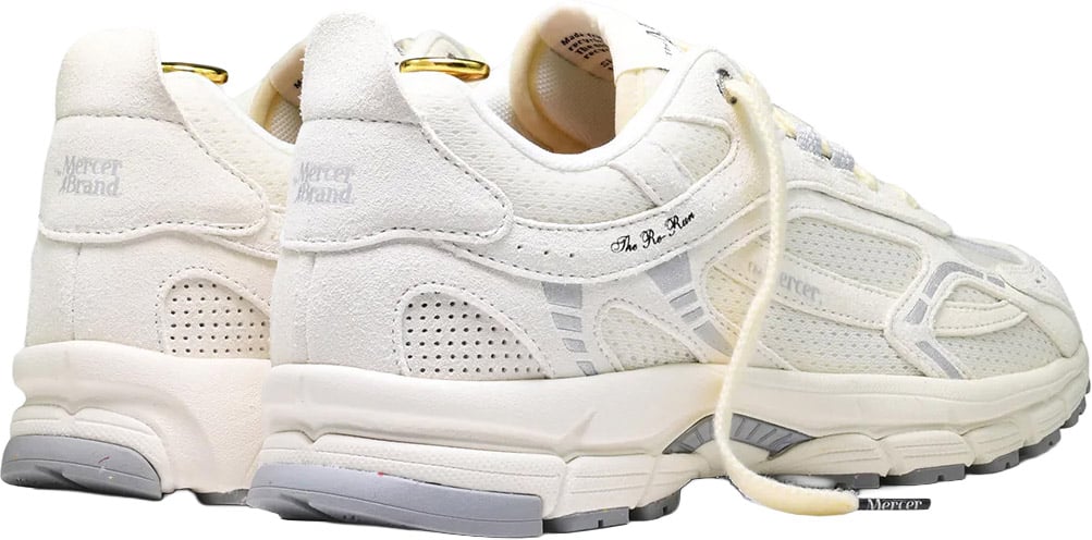 Mercer Amsterdam Mercer Amsterdam - The Re-Run Vintage Suede - ME261003 - 102 Off White Wit