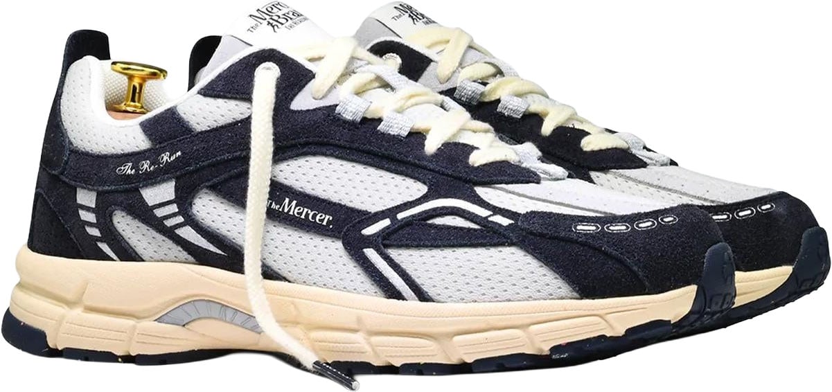 Mercer Amsterdam Dames The Re-Run Vintage Suede Blauw