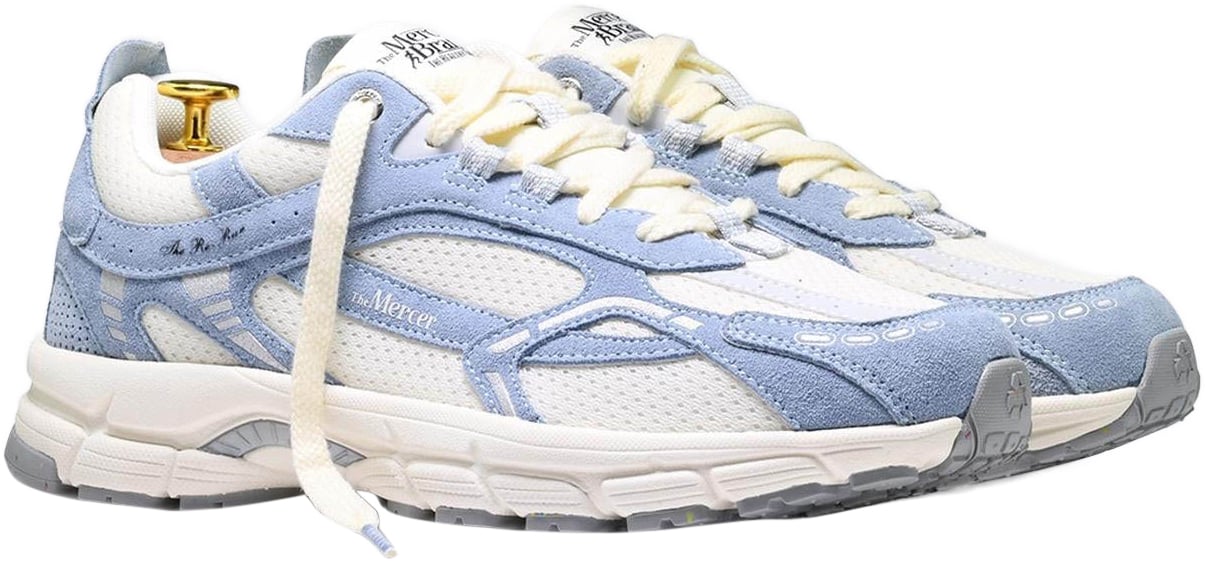 Mercer Amsterdam Dames The Re-Run Vintage Suede Blauw