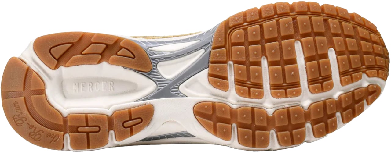 Mercer Amsterdam Mercer The Re-run Vintage Suede Sneakers Geel Me261003 Geel