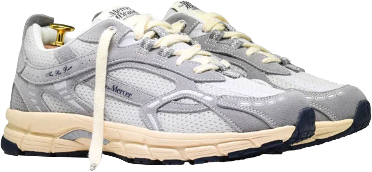 Mercer Amsterdam Mercer The Re-run Vintage Suede Sneakers Grijs Me261003 Grijs
