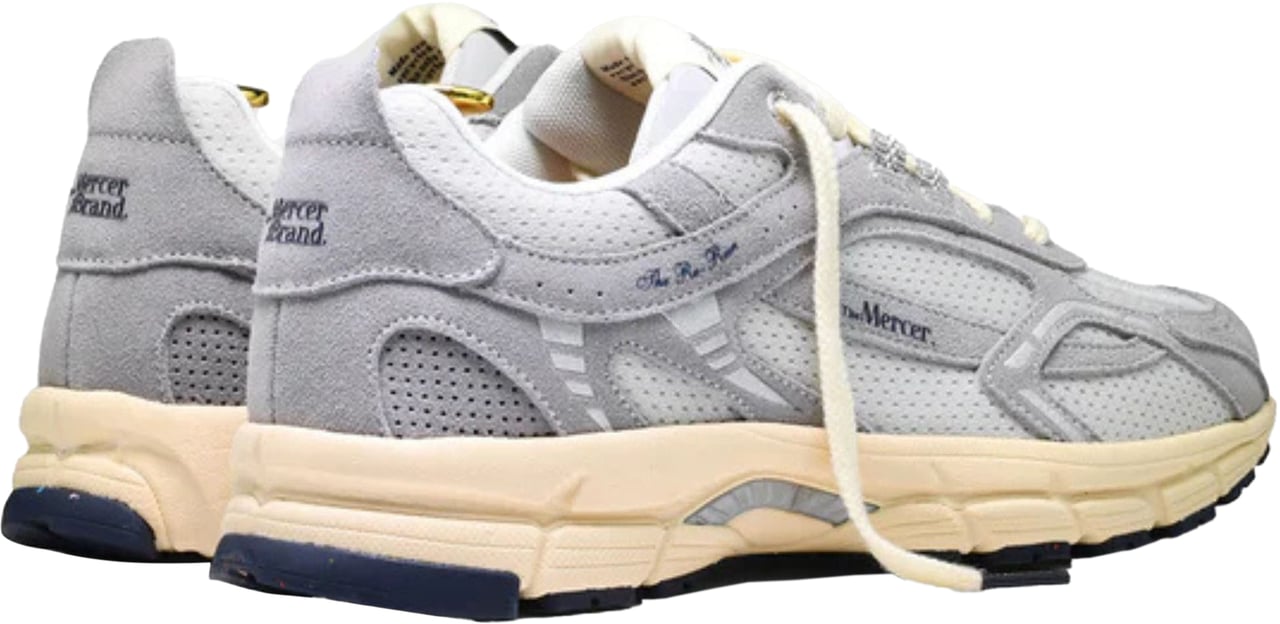 Mercer Amsterdam Mercer The Re-run Vintage Suede Sneakers Grijs Me261003 Grijs