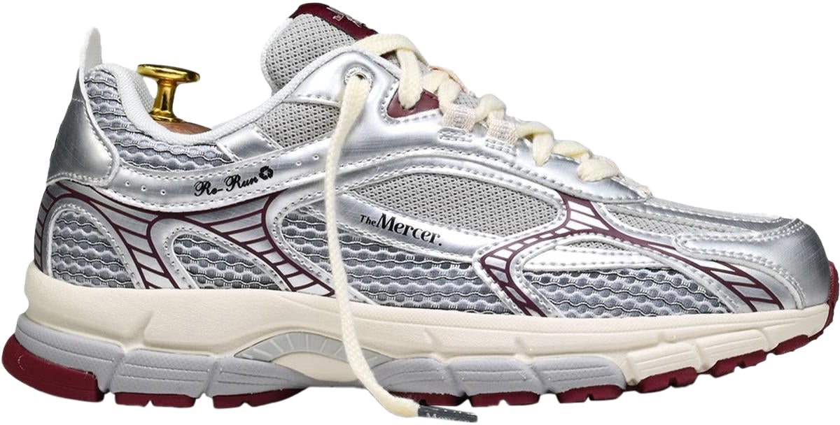 Mercer Amsterdam Dames The Re-Run Twin Mesh Grijs