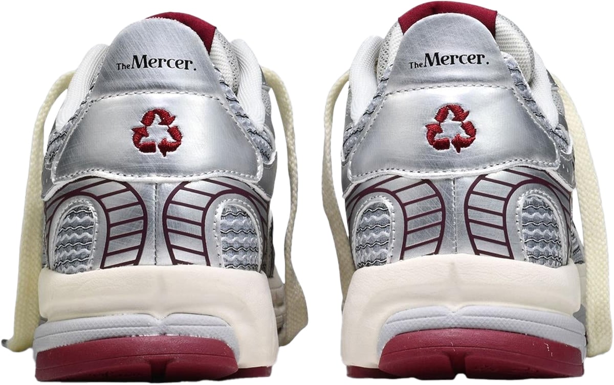 Mercer Amsterdam Dames The Re-Run Twin Mesh Grijs