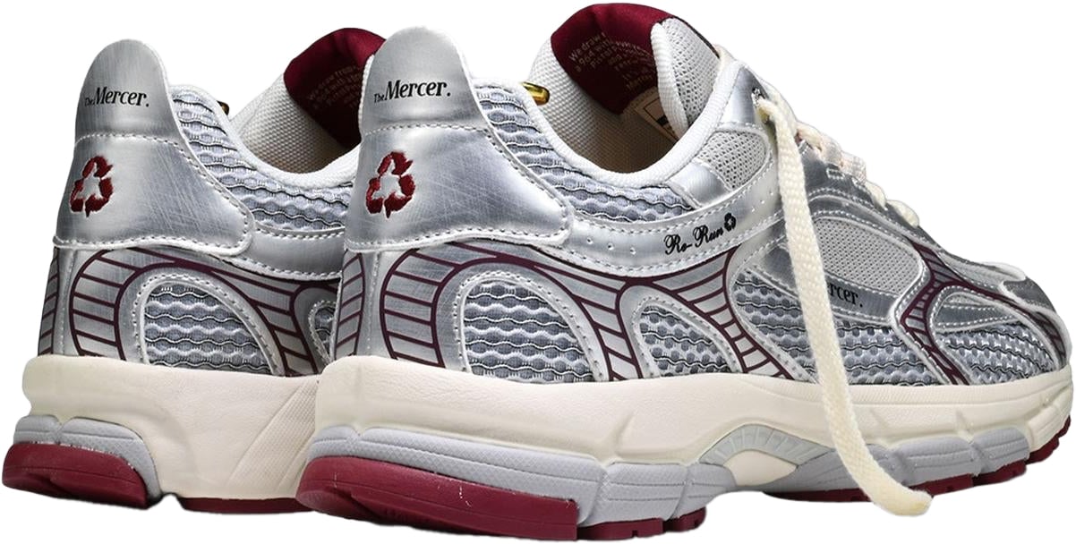 Mercer Amsterdam Dames The Re-Run Twin Mesh Grijs
