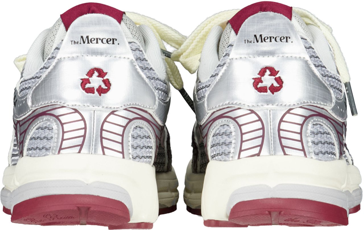 Mercer Amsterdam Mercer The Re-run Twin Mesh Sneakers Grijs Me261006 Grijs