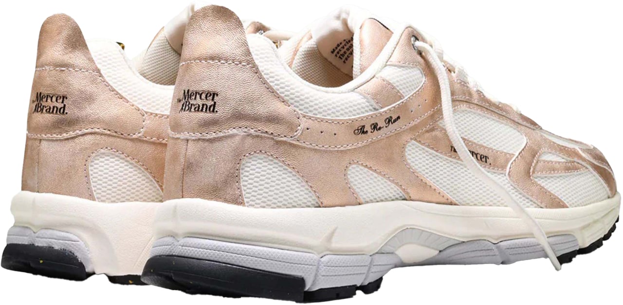Mercer Amsterdam Mercer The Re-run Metallic Sneakers Lichtroze Me261007 Roze