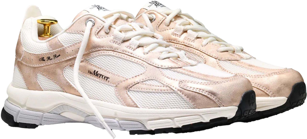 Mercer Amsterdam Mercer The Re-run Metallic Sneakers Lichtroze Me261007 Roze