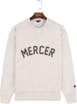 Mercer Amsterdam Mercer Amsterdam - Mercer Logo Sweat - MEAP261010 - Off White Wit