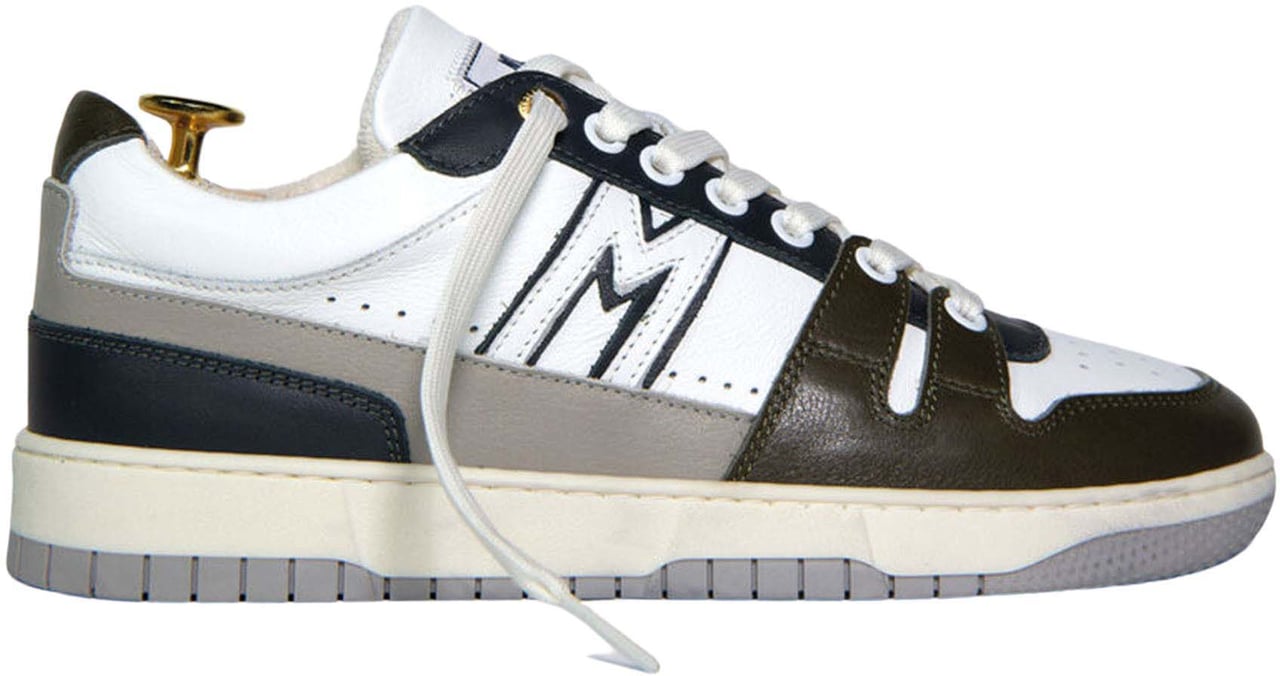 Mercer Amsterdam Mercer The Brooklyn Sneakers Wit The Brooklyn M (me233012) White/navy Taupe Wit