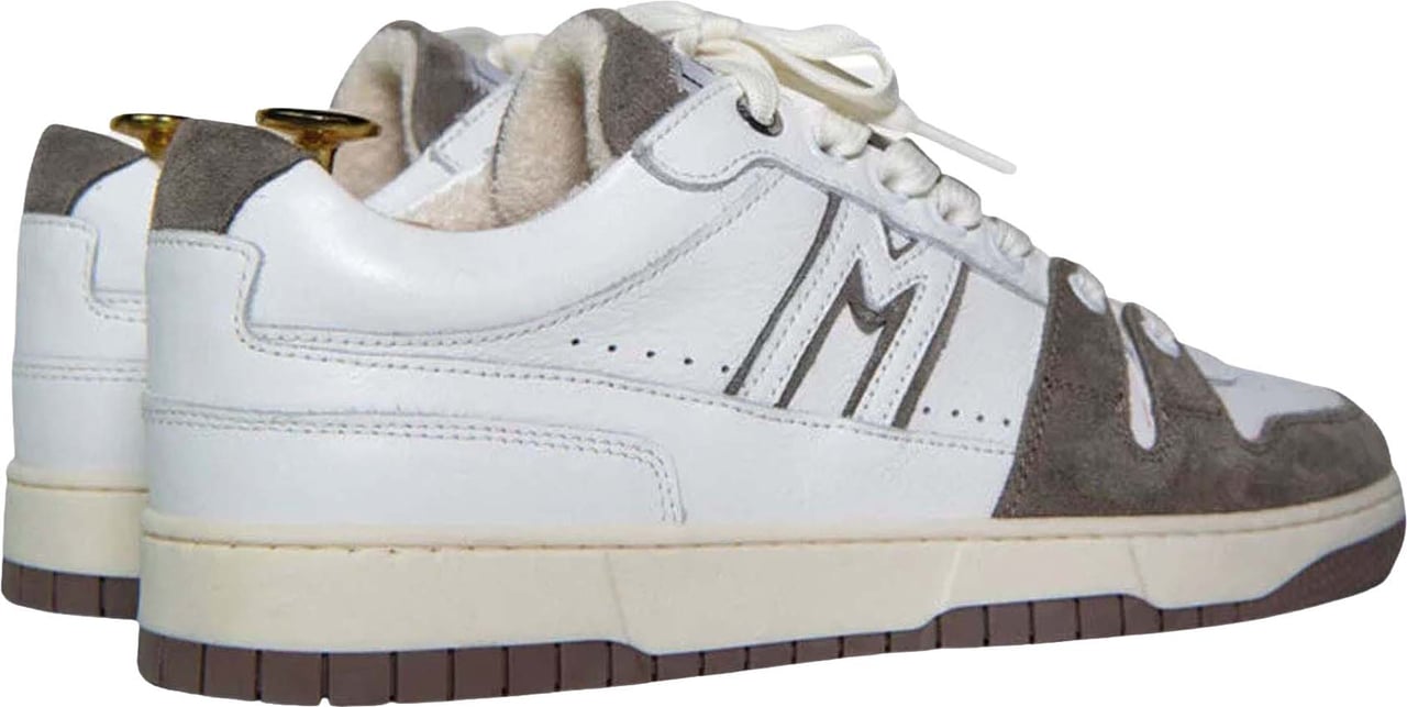 Mercer Amsterdam Mercer The Brooklyn Sneakers Wit The Brooklyn M Vintage White/taupe Wit
