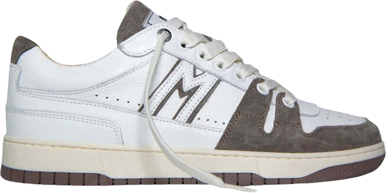Mercer Amsterdam Mercer The Brooklyn Sneakers Wit The Brooklyn M Vintage White/taupe Wit