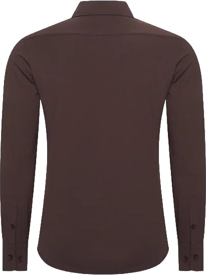 Mi Piace Shirt Espresso rm202010 Bruin