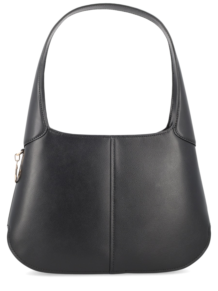 Michael Kors Alice Structured Curved Silhouette Handbag Zwart