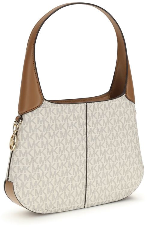 Michael Kors Beige Cotton Shoulder Bag Beige