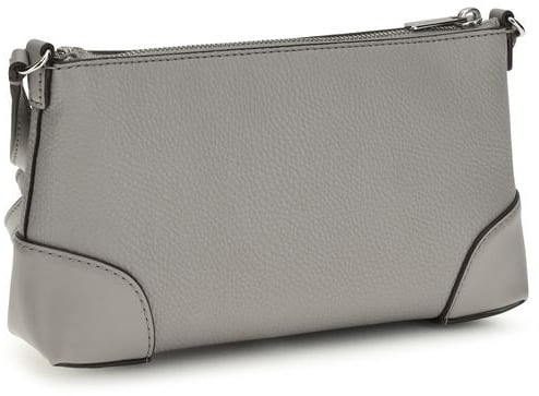 Michael Kors Michael Kors Gray Calf Leather Bos Taurus Wallet Grijs