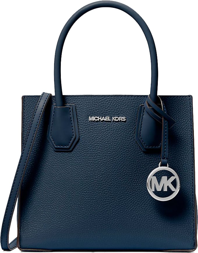 Michael Kors Blue Fur Handbag Blauw