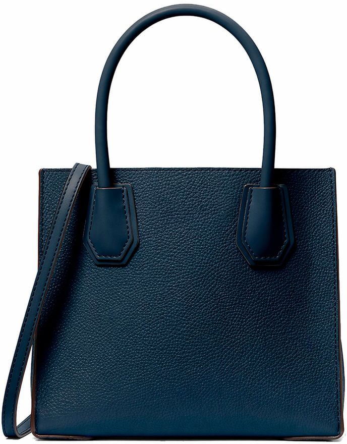 Michael Kors Blue Fur Handbag Blauw