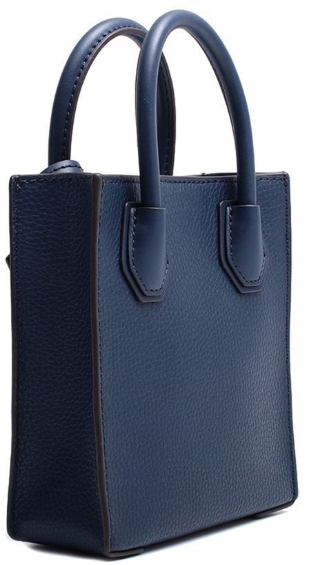 Michael Kors Blue Fur Handbag Blauw