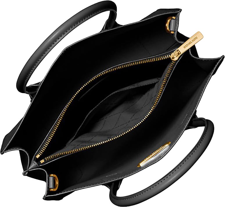 Michael Kors Black Fur Handbag Zwart