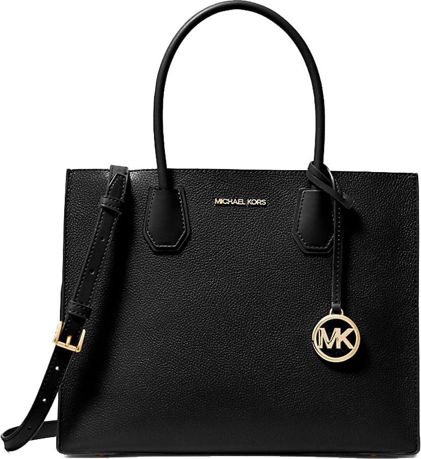 Michael Kors Black Fur Handbag Zwart