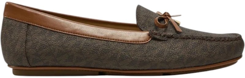 Michael Kors Dames Mocassin Bruin