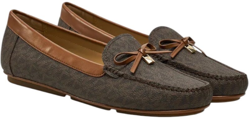Michael Kors Dames Mocassin Bruin
