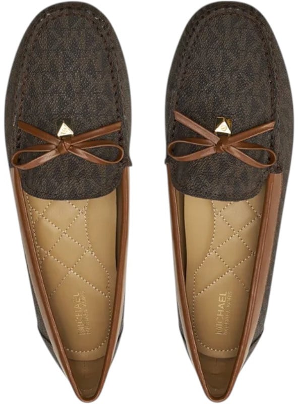 Michael Kors Dames Mocassin Bruin
