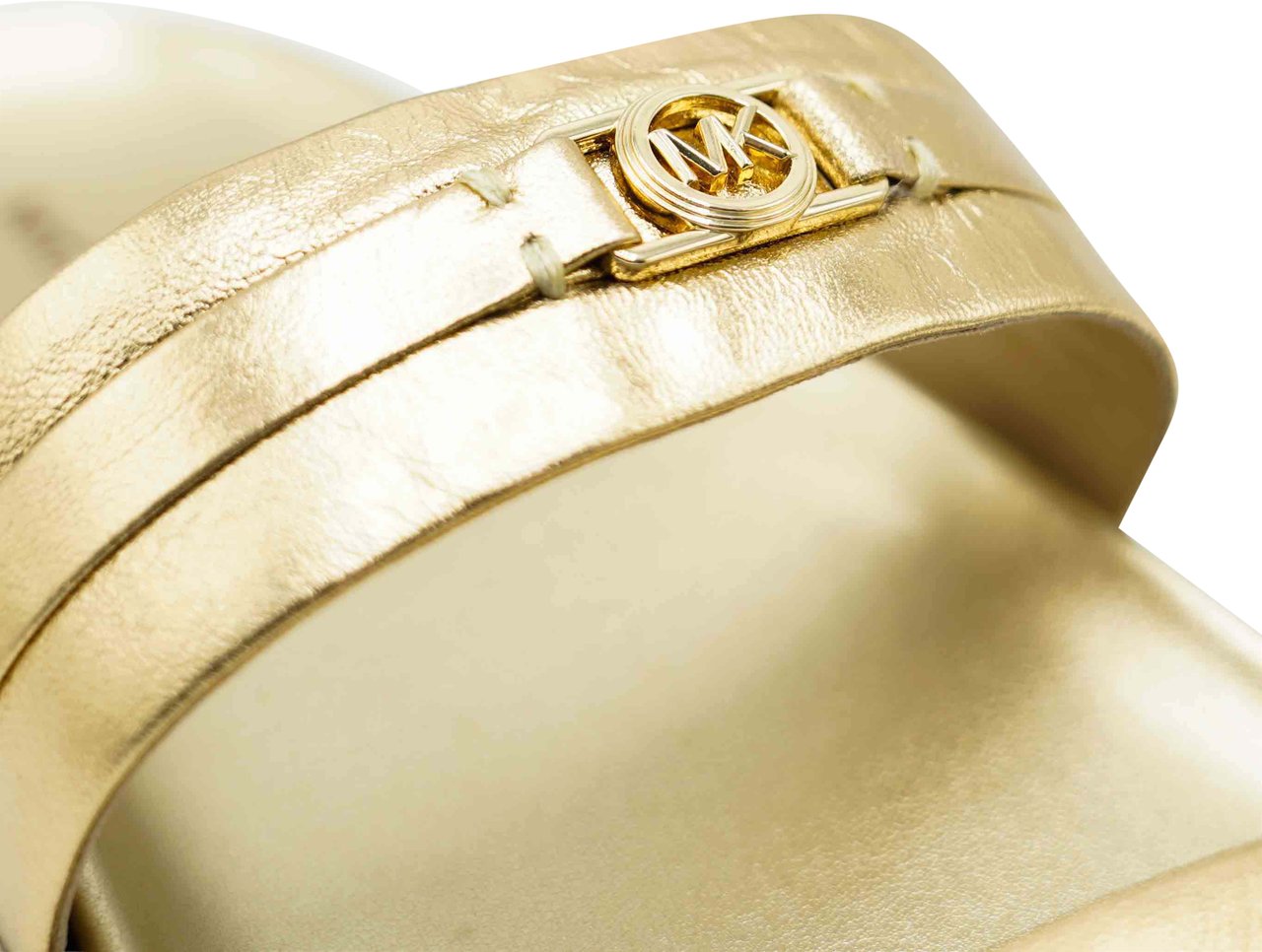 Michael Kors Mandy Flat Sandal Goud