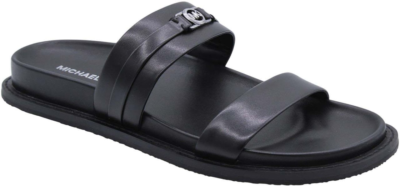 Michael Kors Slipper Black Zwart