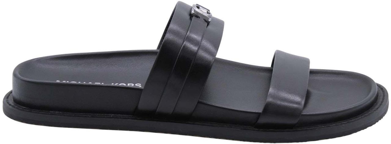 Michael Kors Slipper Black Zwart