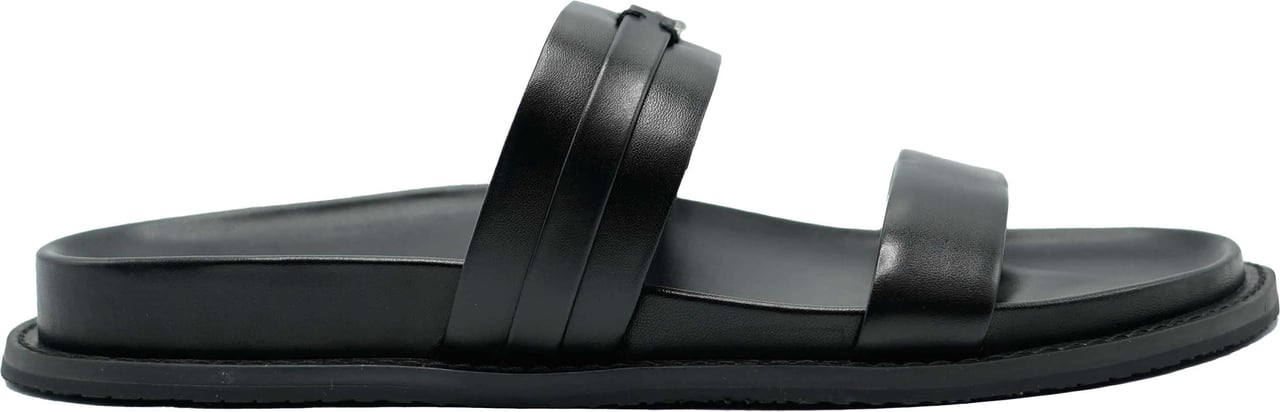 Michael Kors Mandy Flat Sandal Zwart
