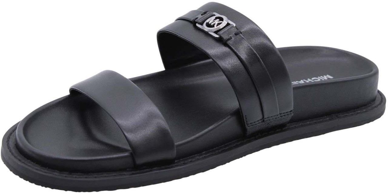 Michael Kors Slipper Black Zwart