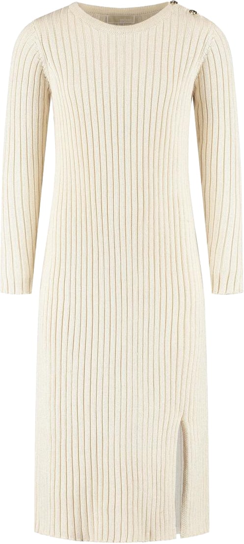 Michael Kors Tricot Jurk Wit